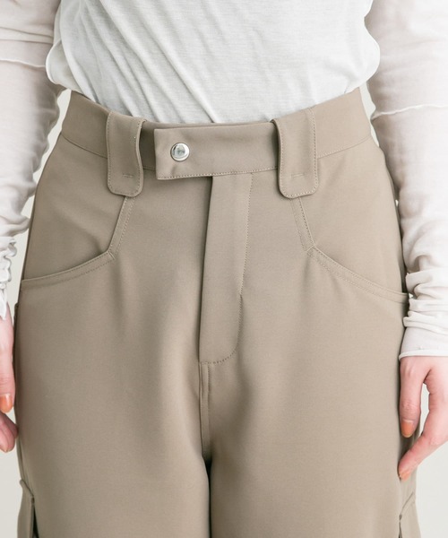 KBF（ケイビーエフ）の「ワークディティールミリタリーパンツ（その他パンツ・レディース・チャコールグレー/カーキ・ONE）」の15枚目の写真