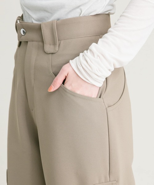 KBF（ケイビーエフ）の「ワークディティールミリタリーパンツ（その他パンツ・レディース・チャコールグレー/カーキ・ONE）」の16枚目の写真