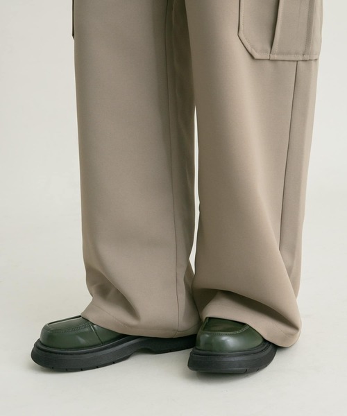 KBF（ケイビーエフ）の「ワークディティールミリタリーパンツ（その他パンツ・レディース・チャコールグレー/カーキ・ONE）」の18枚目の写真