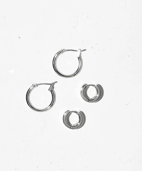 GOLDY（ゴールディ）の「【GOLDY】フラット ＆ ミニマル ライン 2ペア ピアス / 1201202 CS-2311※（ピアス（両耳用）・レディース・シルバー系その他/ゴールド/ゴールド系その他2/シルバー・FREE）」の10枚目の写真