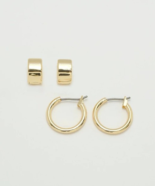 GOLDY（ゴールディ）の「【GOLDY】フラット ＆ ミニマル ライン 2ペア ピアス / 1201202 CS-2311※（ピアス（両耳用）・レディース・シルバー系その他/ゴールド/ゴールド系その他2/シルバー・FREE）」の15枚目の写真