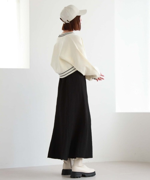 archives(アルシーヴ)の「ふくれJQダブルリボンキャミワンピース(ワンピース・レディース・アイボリー/イエロー/ブラック・MEDIUM)」の11枚目の写真