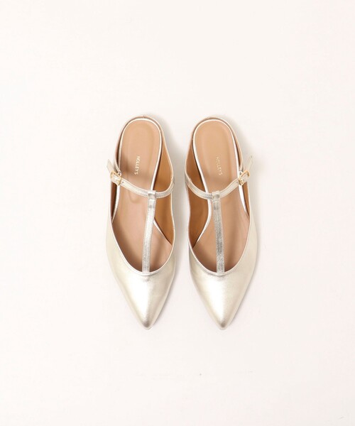 NOLLEY’S（ノーリーズ）の「Tストラップミュール（パンプス・レディース・ブラック/シャンパン/その他・22.5/23/23.5/24/24.5/FREE）」の6枚目の写真