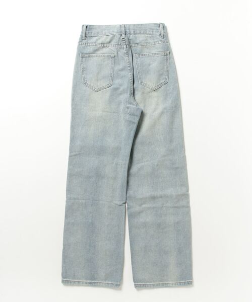 paravion（パラビオン）の「パールデニムパンツ（デニムパンツ・レディース・ライトブルー・MEDIUM/SMALL/LARGE）」の4枚目の写真