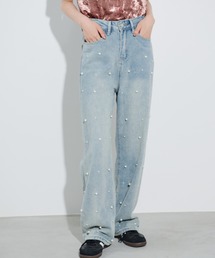 パールデニムパンツ