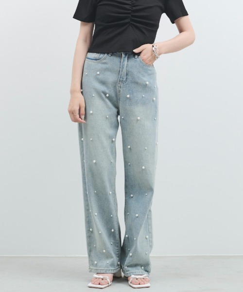 DSC パールデニム DSC パールデニム pearl denim pants – shéller / シェリエ