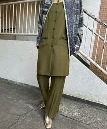 Ameri（アメリ）の「LAYERED CAMISOLE ALL IN ONE（つなぎ