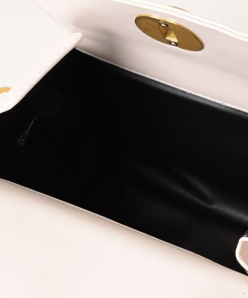 florist(フローリスト)の「【2WAY/3WAY】ヴィーガンレザーケーキボックス型ハンドバッグ/ショルダーバッグ(ハンドバッグ・レディース・ワインレッド/ブラック/ブラウン/ホワイト・FREE)」の12枚目の写真