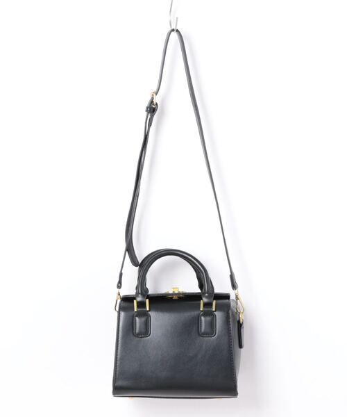 florist(フローリスト)の「【2WAY/3WAY】ヴィーガンレザーケーキボックス型ハンドバッグ/ショルダーバッグ(ハンドバッグ・レディース・ワインレッド/ブラック/ブラウン/ホワイト・FREE)」の8枚目の写真