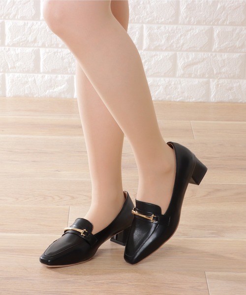 セール】メタリックバー付き スクエア チャンキー クラシカル