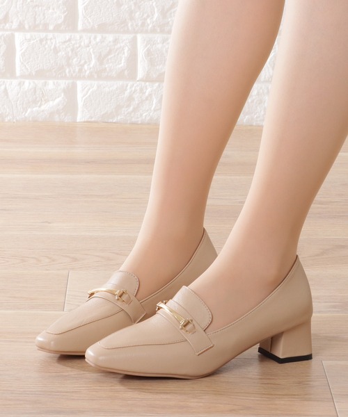 レディース ローファーグレー・ベージュ 39 imgrc0104401881.jpg