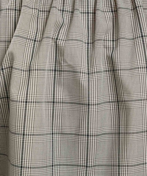 GLOBAL WORK Smile Seed Store（グローバルワーク スマイルシードストア）の「ボリュームスリーブブラウス長袖/989458（シャツ/ブラウス・レディース・グレー系その他2/ブルー系その他6/ブラック/チェック/チャコール/グレー系その他・X-LARGE/SMALL/MEDIUM/LARGE）」の10枚目の写真