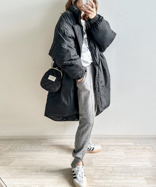 AMELY（エミリー）の「《mayoさんコラボ》ニットスリットパンツ（その他パンツ・レディース・グレー/モカ/ブラック・M/L）」の10枚目の写真