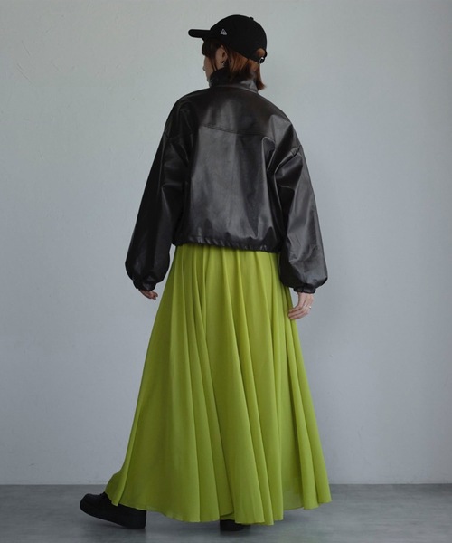 model:163.5㎝　着用サイズ:FREE