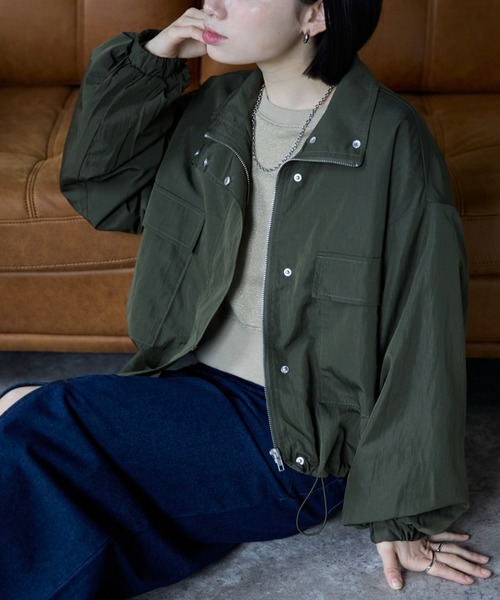 model:158㎝　着用サイズ:FREE
