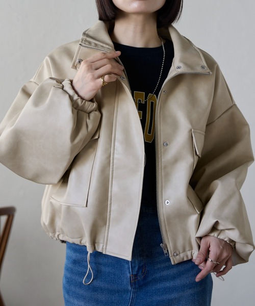 model:158㎝　着用サイズ:FREE