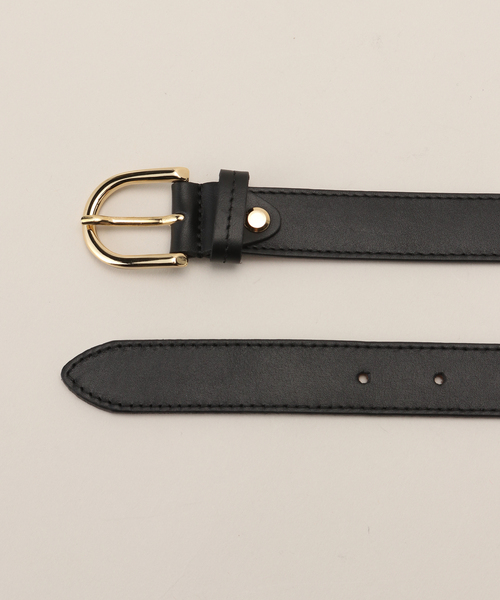 La TOTALITE（ラトータリテ）の「【AULENTTI/オウレンティ】SAUVAGE BELT（ベルト・レディース・ベージュ/ブラック・FREE）」の3枚目の写真