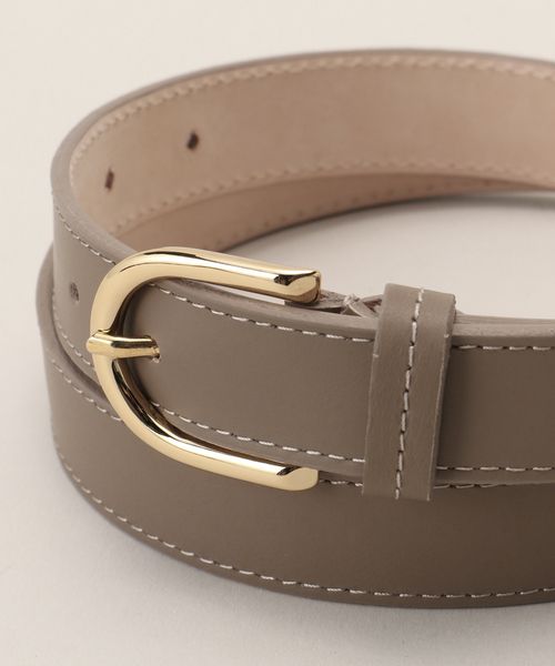 La TOTALITE（ラトータリテ）の「【AULENTTI/オウレンティ】SAUVAGE BELT（ベルト・レディース・ベージュ/ブラック・FREE）」の7枚目の写真
