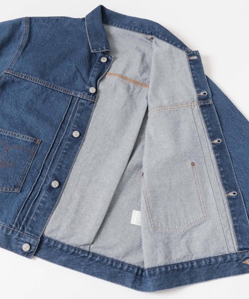 FREEMANS SPORTING CLUB（フリーマンズ スポーティング クラブ）の「FREEMANS SPORTING CLUB　LONGRIDGE JEAN JACKET（デニムジャケット・メンズ・ライトインディゴブルー・MEDIUM/LARGE）」の4枚目の写真