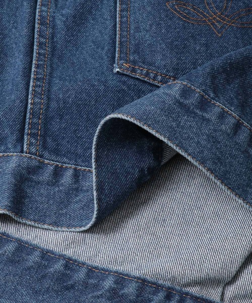 FREEMANS SPORTING CLUB（フリーマンズ スポーティング クラブ）の「FREEMANS SPORTING CLUB　LONGRIDGE JEAN JACKET（デニムジャケット・メンズ・ライトインディゴブルー・MEDIUM/LARGE）」の6枚目の写真