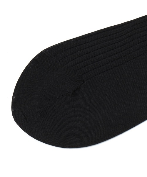 BABYLONE（バビロン）の「リブハイソックス（ソックス/靴下・レディース・ブラック/サンドグレー/ホワイト・FREE）」の9枚目の写真