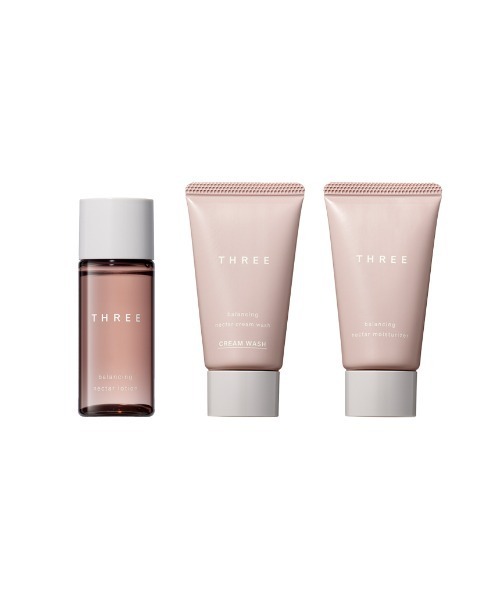 THREE バランシング セット THREE バランシングネクター スキンケアセット | スキンケア