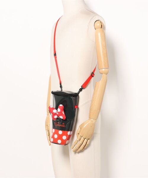 Disney（ディズニー）の「ディズニー マルチケース 9234（ショルダーバッグ・レディース・ブラック×レッド/その他9・F）」の18枚目の写真