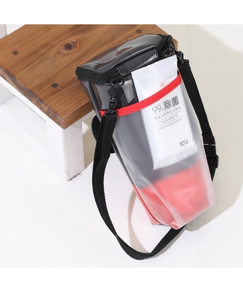 Disney（ディズニー）の「ディズニー マルチケース 9234（ショルダーバッグ・レディース・ブラック×レッド/その他9・F）」の14枚目の写真