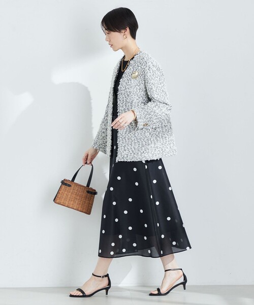 新品未使用　ノーリーズ　BISHU JAPAN カラミフラッグVネックジャケット NOLLEY'S（ノーリーズ）の「BISHU JAPAN カラミフラッグVネック