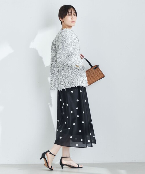新品未使用　ノーリーズ　BISHU JAPAN カラミフラッグVネックジャケット NOLLEY'S（ノーリーズ）の「BISHU JAPAN カラミフラッグVネック