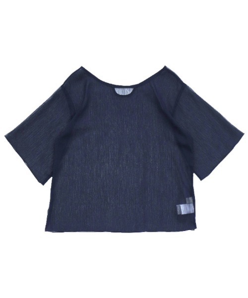 select MOCA（セレクトモカ）の「2WAYネックデザイン楊柳ブラウス（シャツ/ブラウス・レディース・ライトグリーン/ネイビー/アイボリー・FREE）」の13枚目の写真