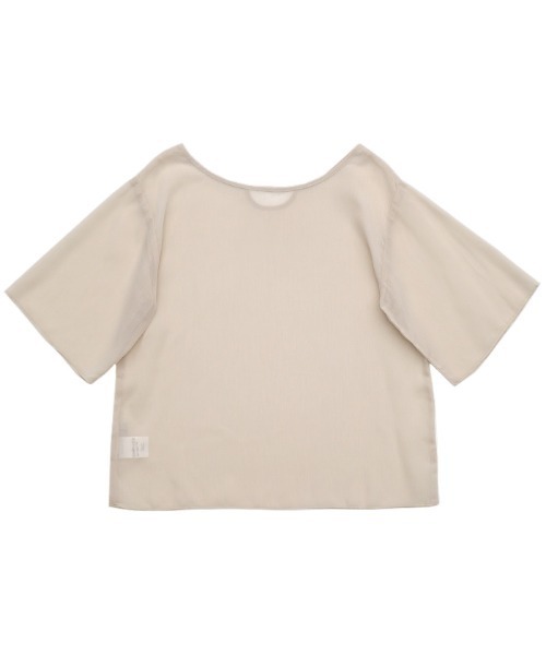 select MOCA（セレクトモカ）の「2WAYネックデザイン楊柳ブラウス（シャツ/ブラウス・レディース・ライトグリーン/ネイビー/アイボリー・FREE）」の14枚目の写真