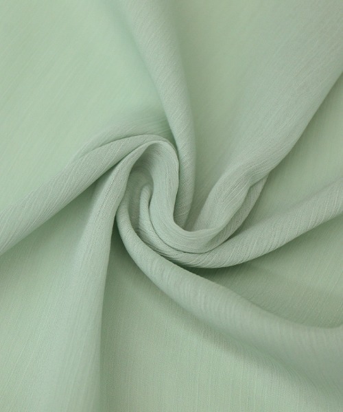 select MOCA（セレクトモカ）の「2WAYネックデザイン楊柳ブラウス（シャツ/ブラウス・レディース・ライトグリーン/ネイビー/アイボリー・FREE）」の10枚目の写真