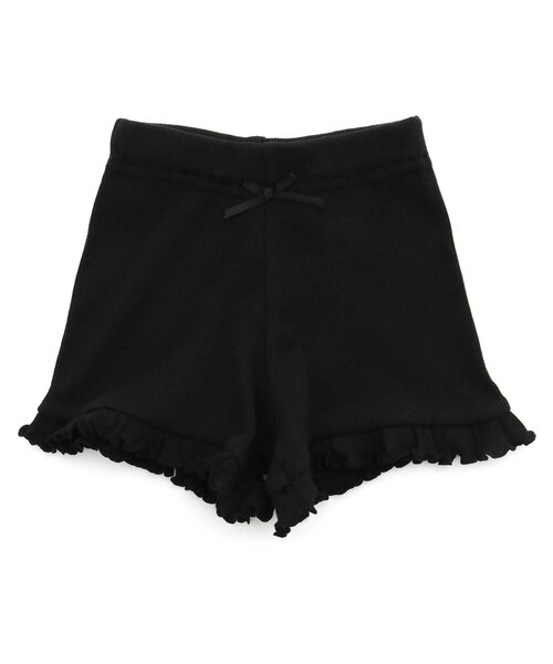 BREEZE（ブリーズ）の「ぺチパン（レギンス/スパッツ・キッズ・ブラック/サックスブルー・90/110/130）」の2枚目の写真