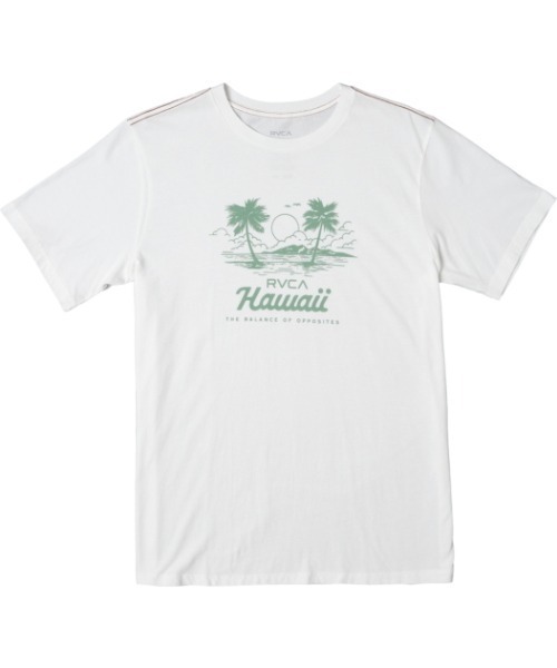 RVCA(ルーカ)の「RVCA メンズ 【HAWAII】 DORADO SS Tシャツ 【2024年春夏モデル】/ルーカ半袖バックプリントTシャツ(Tシャツ/カットソー・メンズ・オリーブ/オフホワイト・X-LARGE/LARGE/MEDIUM/SMALL)」の1枚目の写真