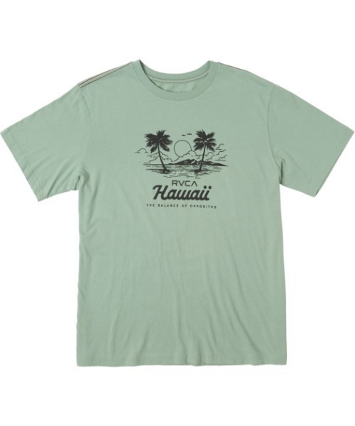 RVCA(ルーカ)の「RVCA メンズ 【HAWAII】 DORADO SS Tシャツ 【2024年春夏モデル】/ルーカ半袖バックプリントTシャツ(Tシャツ/カットソー・メンズ・オリーブ/オフホワイト・X-LARGE/LARGE/MEDIUM/SMALL)」の2枚目の写真