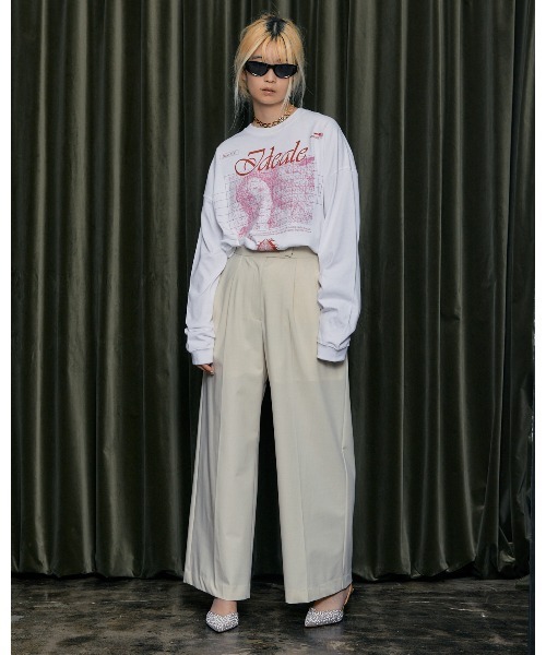 THINGS THAT MATTER（シングス ザット マター）の「【ZOZO限定復刻商品】VENUS LONG SLEEVE T-SHIRT / ヴィーナスロングスリーブTシャツ（Tシャツ/カットソー・レディース・ホワイト/グリーン/チャコールグレー・FREE）」の22枚目の写真