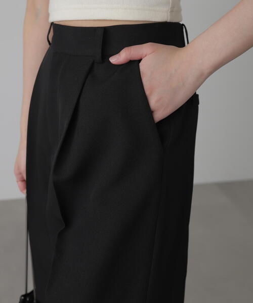 FREE'S MART（フリーズマート）の「◆麻調合繊ハーフパンツ（その他パンツ・レディース・ブラック/ベージュ・MEDIUM/SMALL）」の15枚目の写真