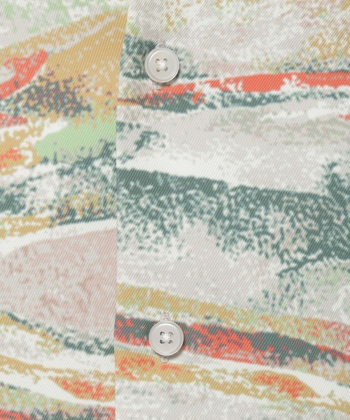 niko and...（ニコアンド）の「オープンカラー総柄シャツ（シャツ/ブラウス・メンズ・ブルー/アイボリー/ベージュ・LARGE/MEDIUM）」の10枚目の写真