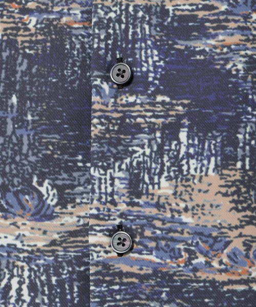niko and...（ニコアンド）の「オープンカラー総柄シャツ（シャツ/ブラウス・メンズ・ブルー/アイボリー/ベージュ・LARGE/MEDIUM）」の12枚目の写真
