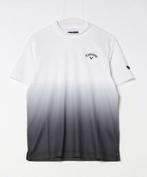キャロウェイ  裏クールグラデーションモックネックシャツ