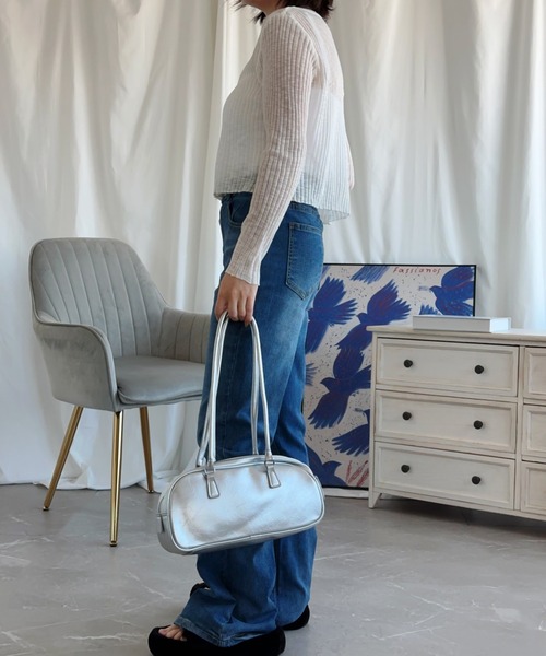 aimoha(アイモハ)の「マイクロフレアージーンズ【Aimoha】(デニムパンツ・レディース・ライトブルー/ブルー・X-SMALL/SMALL/LARGE/X-LARGE/MEDIUM)」の9枚目の写真