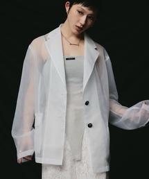 led.tokyo | 【led.tokyo】シアーオーバージャケット(テーラードジャケット)