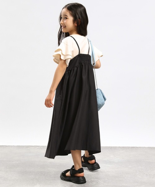 GLOBAL WORK Smile Seed Store(グローバルワーク スマイルシードストア)の「コットン袖フリルプルオーバー半袖/キッズ/984037(Tシャツ/カットソー・キッズ・サックスブルー/アイボリー/ブラック/グレー・130cm/150cm/140cm/110cm/120cm/100cm)」の7枚目の写真
