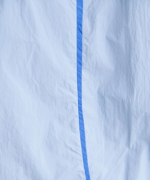 RAGEBLUE（レイジブルー）の「Wジップ/ドロストネックパイピングナイロンベスト（ベスト・レディース・ホワイト/ブルー・FREE）」の13枚目の写真