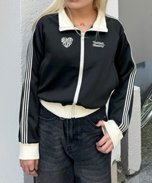 #MEMORY（メモリー）の「【MEMORY】ショート丈 ライントラックジャケット / Short Length Line Track Jacket（ブルゾン）」