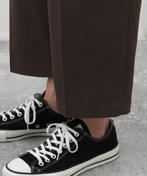 Sillage(シアージ)の「Sillage (シアージ) WOOL TROPICAL BAGGY TROUSERS SL24SS-BT(スラックス・メンズ・ブラウン・FREE)」の13枚目の写真