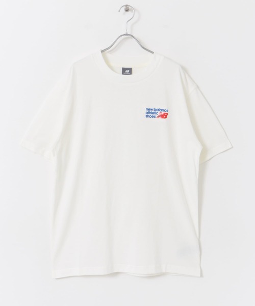 NEW BALANCE（ニューバランス）の「NEW BALANCE　AthleticsPremiumLogoTシャツ（シャツ/ブラウス・メンズ・ブラック/ホワイト・LARGE/MEDIUM）」の3枚目の写真