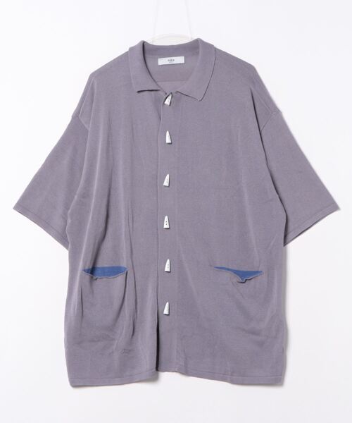 aimoha(アイモハ)の「【aimoha neo】CONTRAST POCKETS KNIT SHIRT (SS) (LR)(シャツ/ブラウス・メンズ・その他1/その他2・MEDIUM/LARGE/X-LARGE)」の16枚目の写真