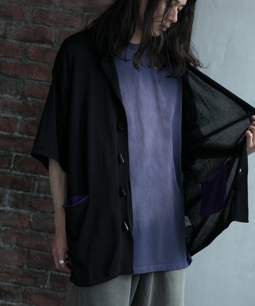 aimoha(アイモハ)の「【aimoha neo】CONTRAST POCKETS KNIT SHIRT (SS) (LR)(シャツ/ブラウス・メンズ・その他1/その他2・MEDIUM/LARGE/X-LARGE)」の7枚目の写真